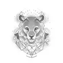 ursa major tattoo design idea