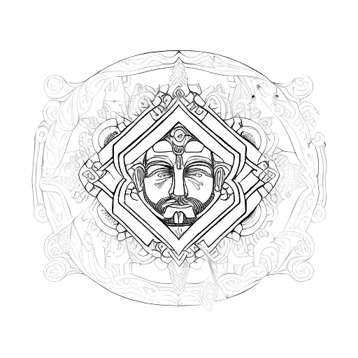 stoicism tattoo design idea