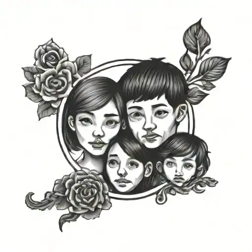 family is everything tattoo design idea