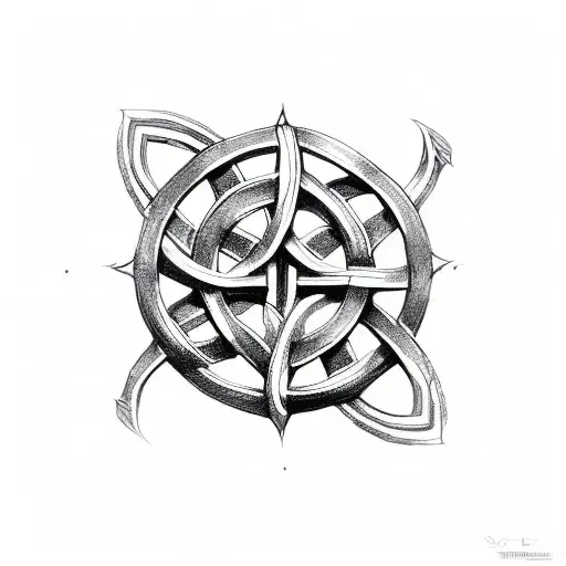 Celtic Knot tattoo design idea