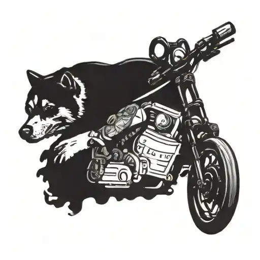 Incorporate iconic GTA characters like Trevor, Michael, and Franklin in a dramatic blackwork style tattoo design tattoo design idea