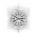 big ben tattoo design idea