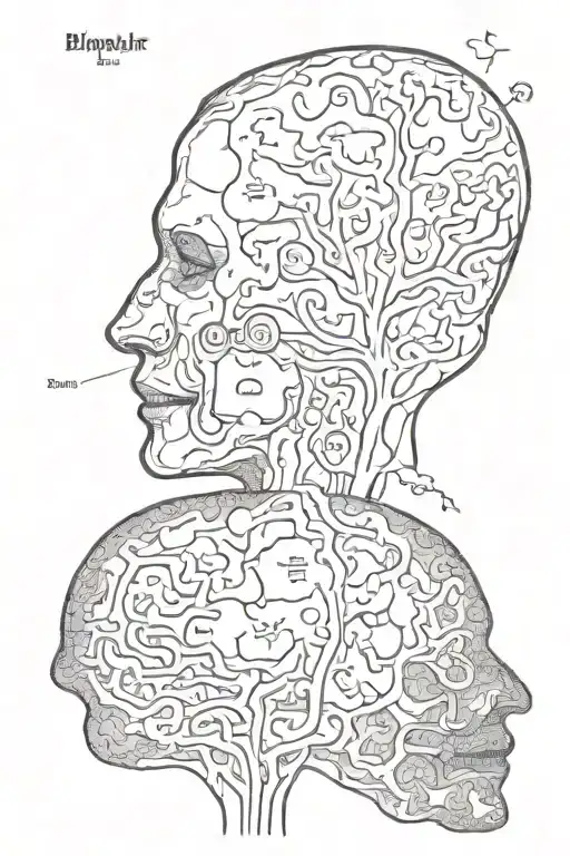 bipolar disorder tattoo design idea