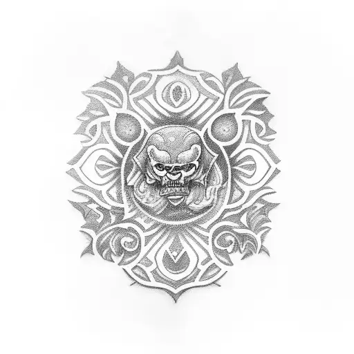 logo 400 years colombian university  tattoo design idea