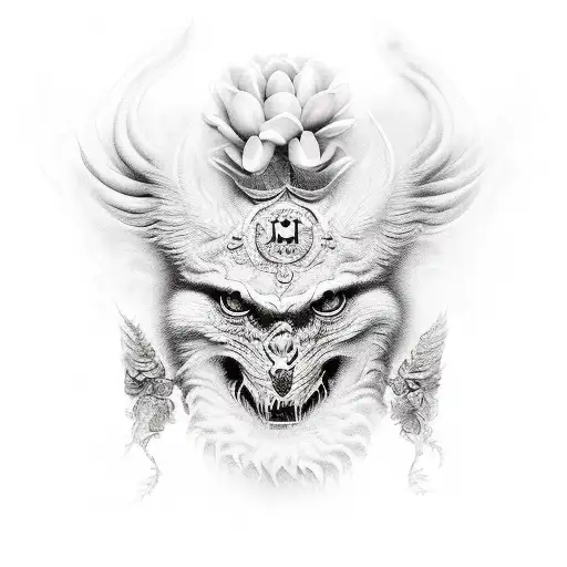 renaissance  tattoo design idea