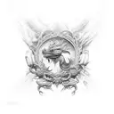 renaissance  tattoo design idea