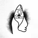 bean tattoo design idea