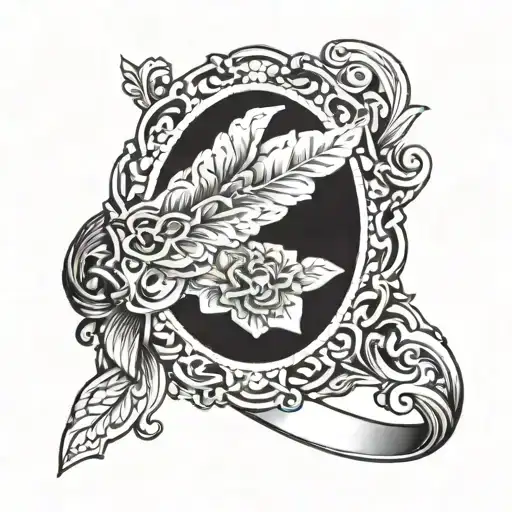 ring finger tattoo tattoo design idea