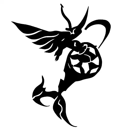 Manchester united devil tattoo design idea