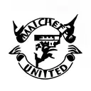 Manchester united devil tattoo design idea