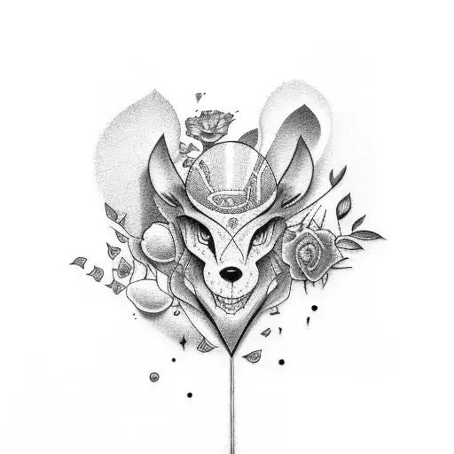 lost love tattoo design idea
