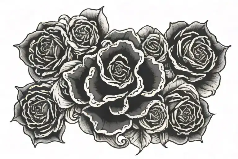strength courage tattoo design idea