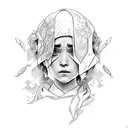 arya stark tattoo design idea