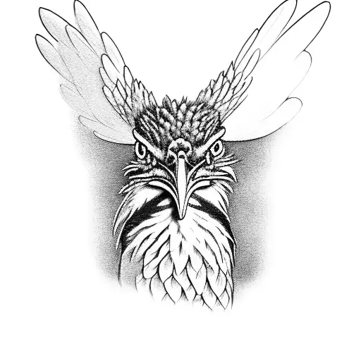 Roadrunner Death Valley  tattoo design idea