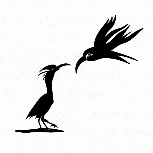 Roadrunner Death Valley  tattoo design idea