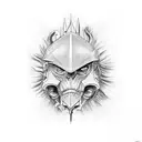 revelation 19 tattoo design idea
