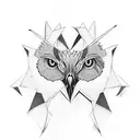 Hawk  49 tattoo design idea