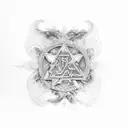 zoroastrian  tattoo design idea