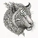 Strength and Resilience  tattoo design idea