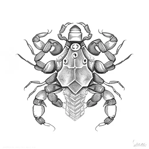 Scorpion tattoo design idea