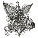 trama, abuse, heartbreak, loss, recovery, rebirth, burden, male, symbolism tattoo design idea