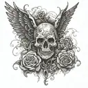 trama, abuse, heartbreak, loss, recovery, rebirth, burden, male, symbolism tattoo design idea