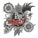 depeche mode tattoo design idea