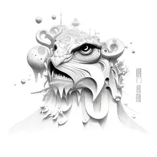 growth tattoo design idea