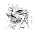 growth tattoo design idea