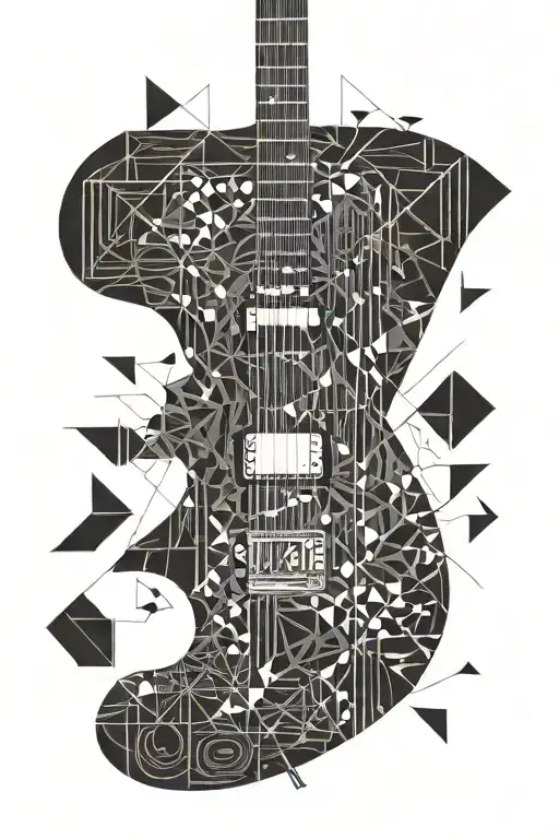 Bruce Springsteen, fender guitar, Springsteen lyrics of no surrender to make guitar shape.  tattoo design idea