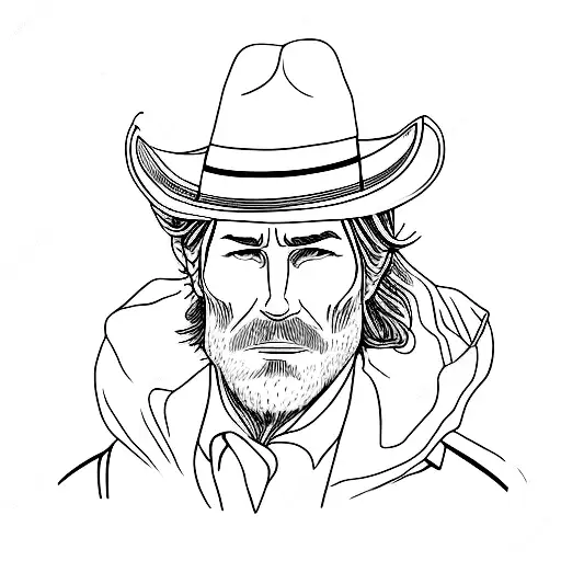 arthur morgan  tattoo design idea
