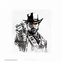 arthur morgan red dead redemption 2 tattoo design idea
