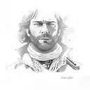 arthur morgan red dead redemption 2 tattoo design idea