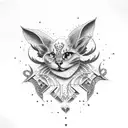 broken heart tattoo design idea