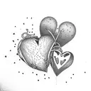 broken heart tattoo design idea
