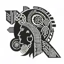Mapuche tattoo design idea
