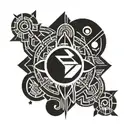Mapuche tattoo design idea