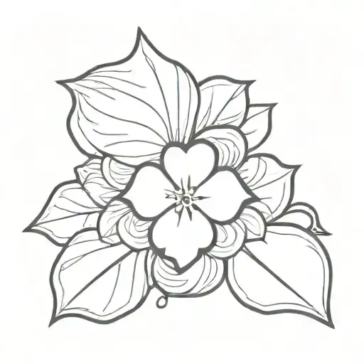 black clover tattoo design idea