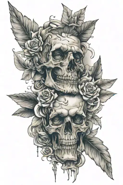 aesthetics of the strip tattoo design idea