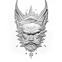 jupiter dios tattoo design idea