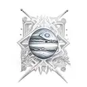 jupiter dios tattoo design idea