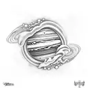 jupiter dios tattoo design idea