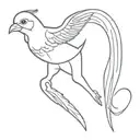 chick diving tattoo design idea