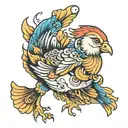 chick diving tattoo design tattoo design idea