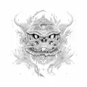 torn skin  tattoo design idea