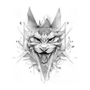 torn skin  tattoo design idea