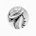 toothless dragon  tattoo design idea