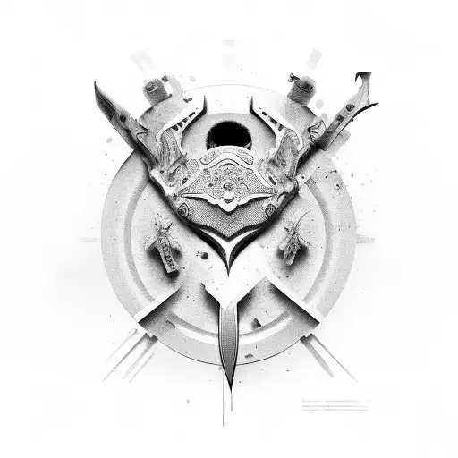 emotional control tattoo design idea