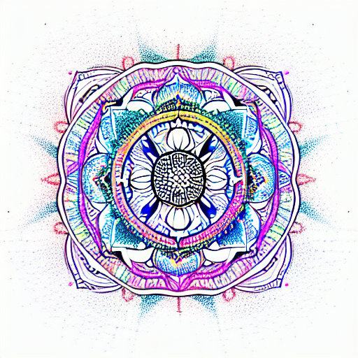 Mandala tattoo design idea
