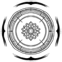 Mandala tattoo design idea
